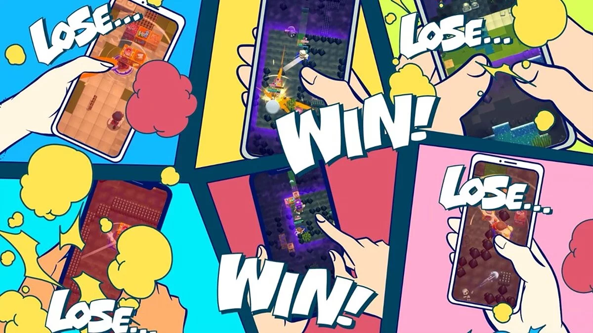 Скриншоты из GGGGG Competitive Action Game