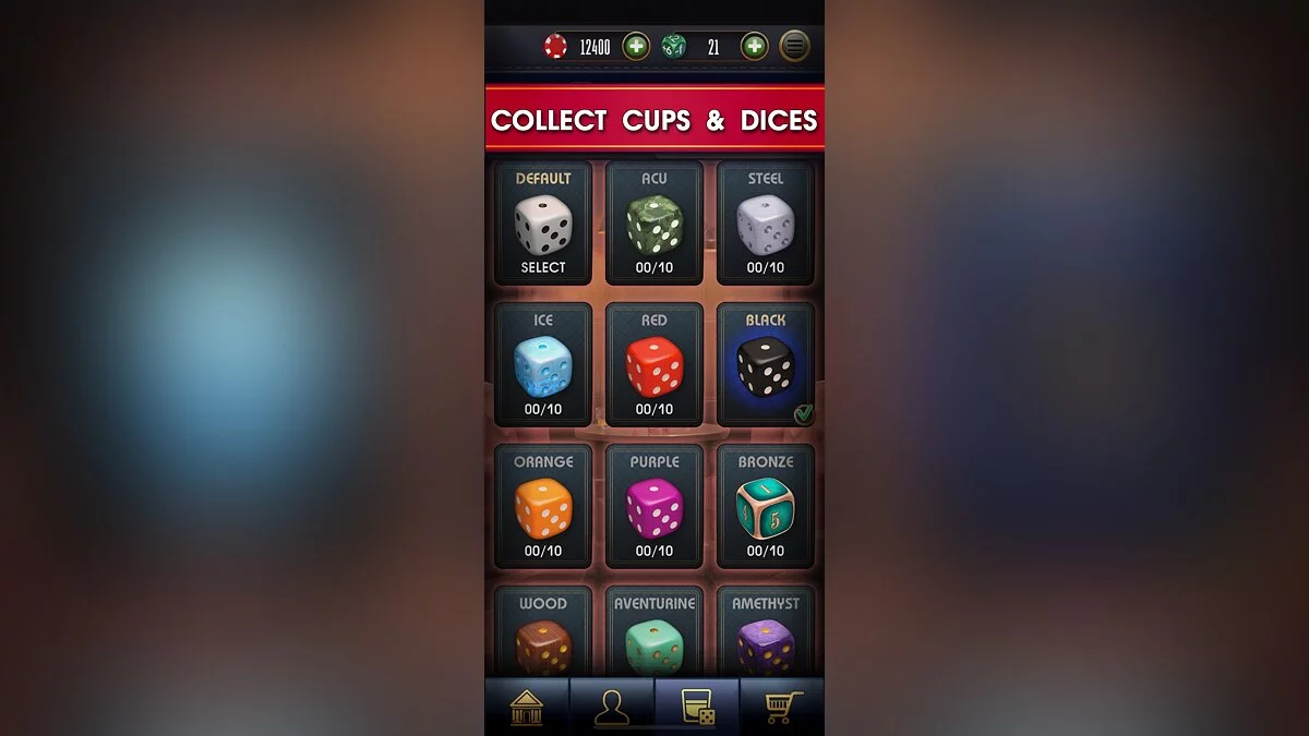 Скриншоты из Farkle online -10000 Dice Game