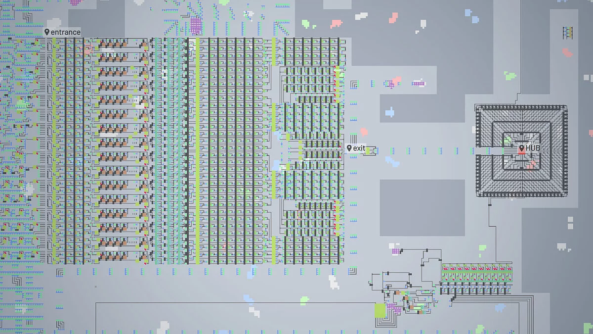 Скриншоты из shapez