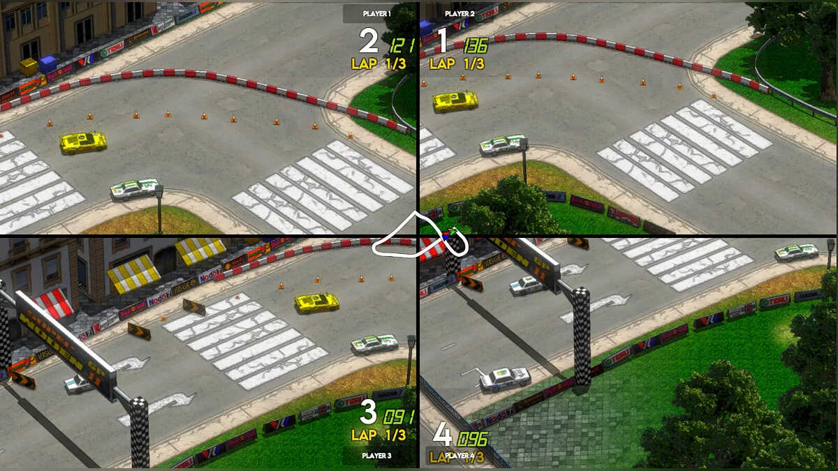 Скриншоты из Super Woden GP 2