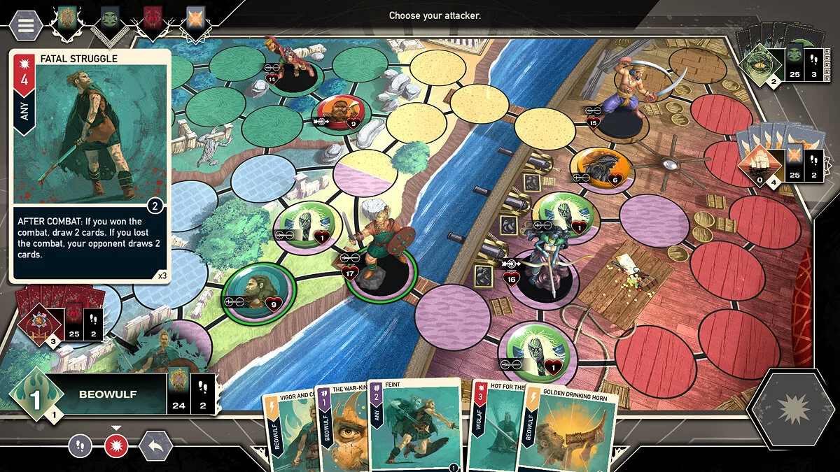 Скриншоты из Unmatched: Digital Edition