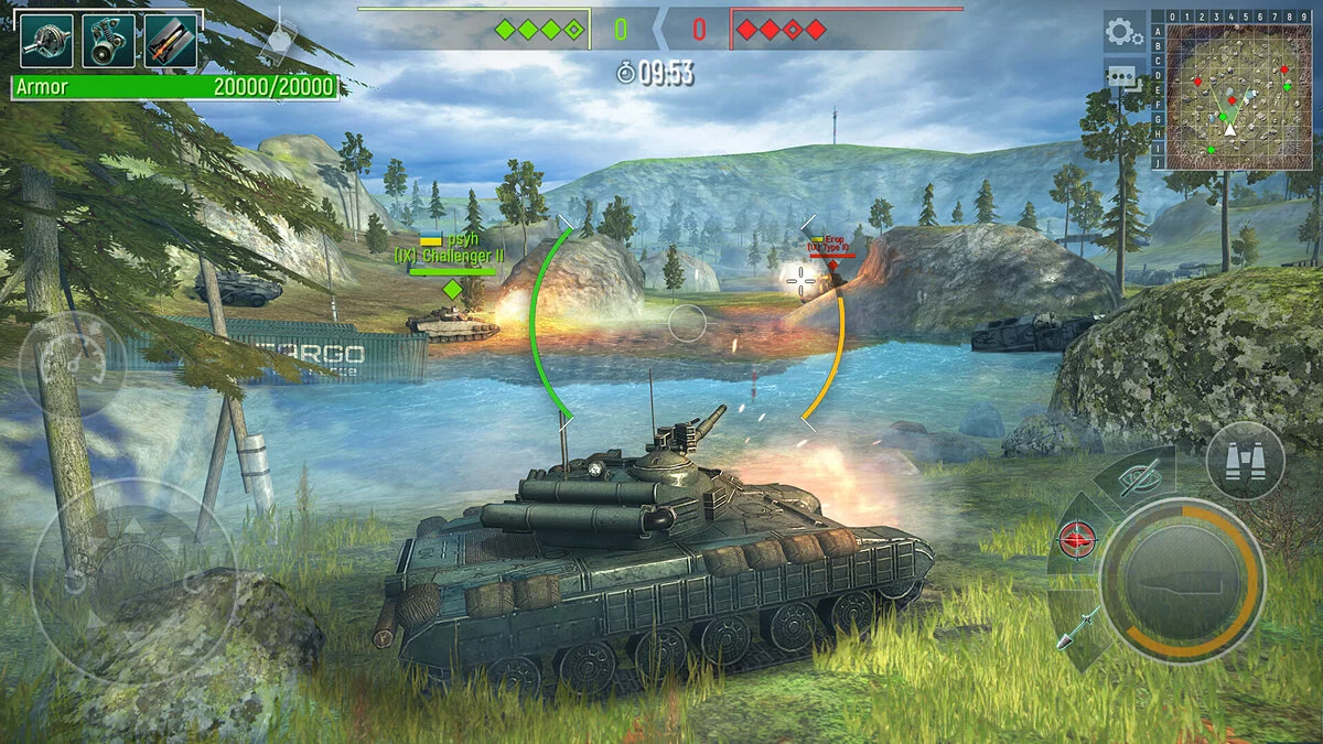 Скриншоты из Tank Force