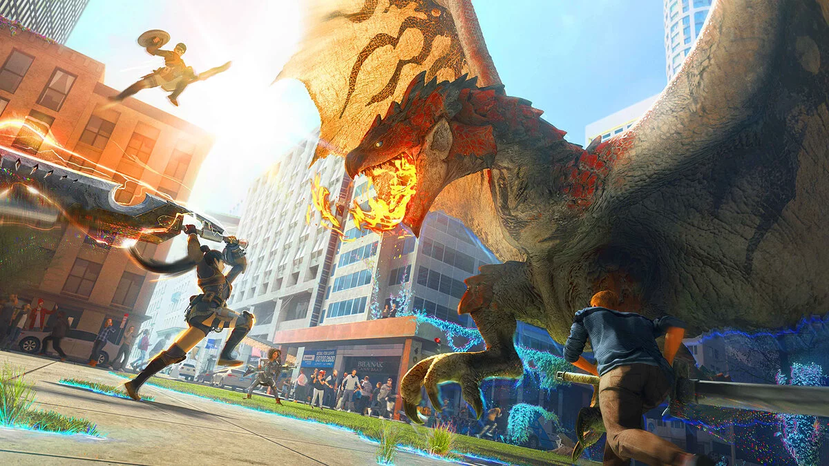 Арт из Monster Hunter Now