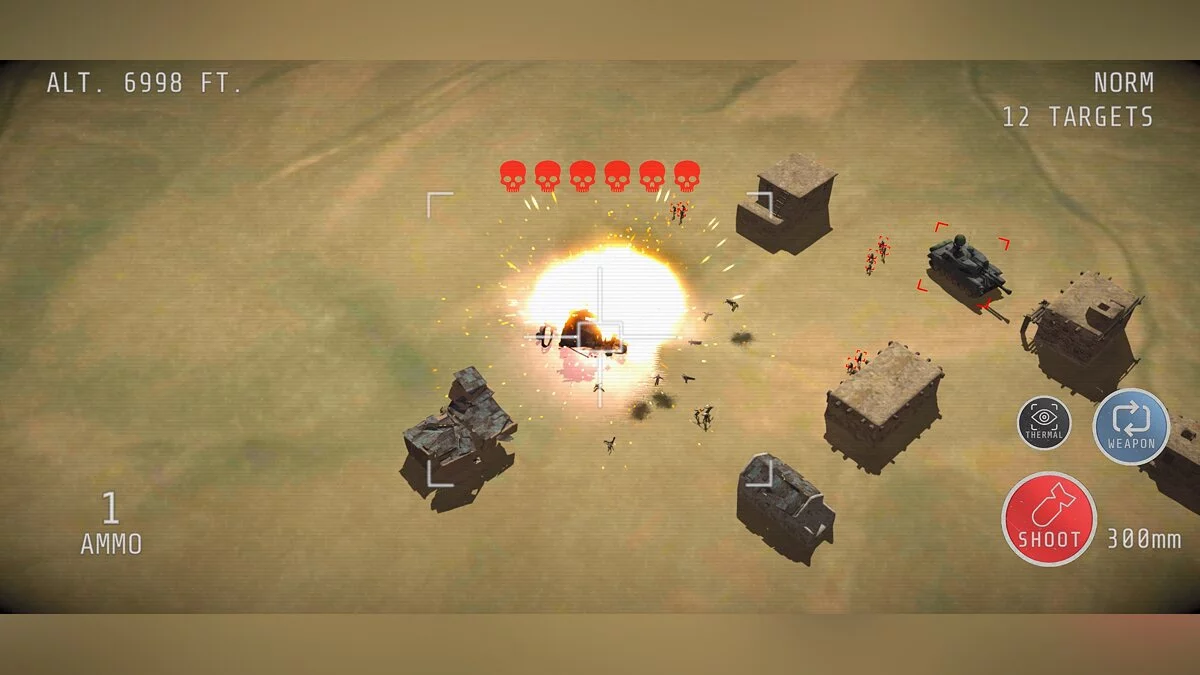 Скриншоты из Gunship Operator 3D