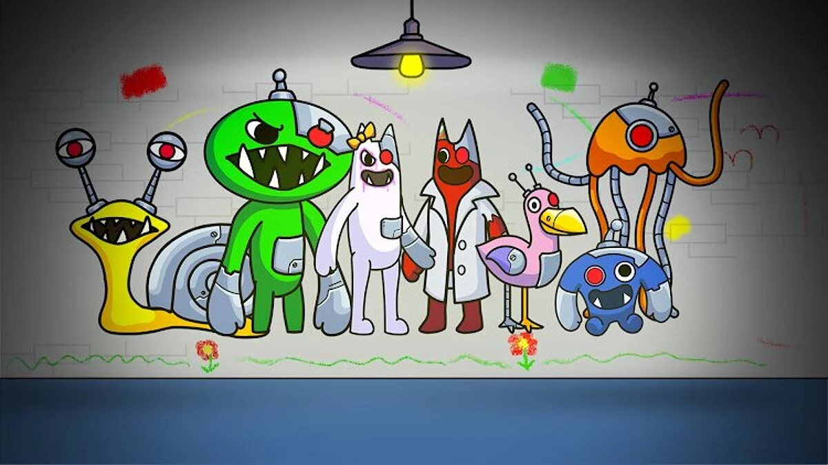 Скриншоты из Garten of Rainbow Monsters