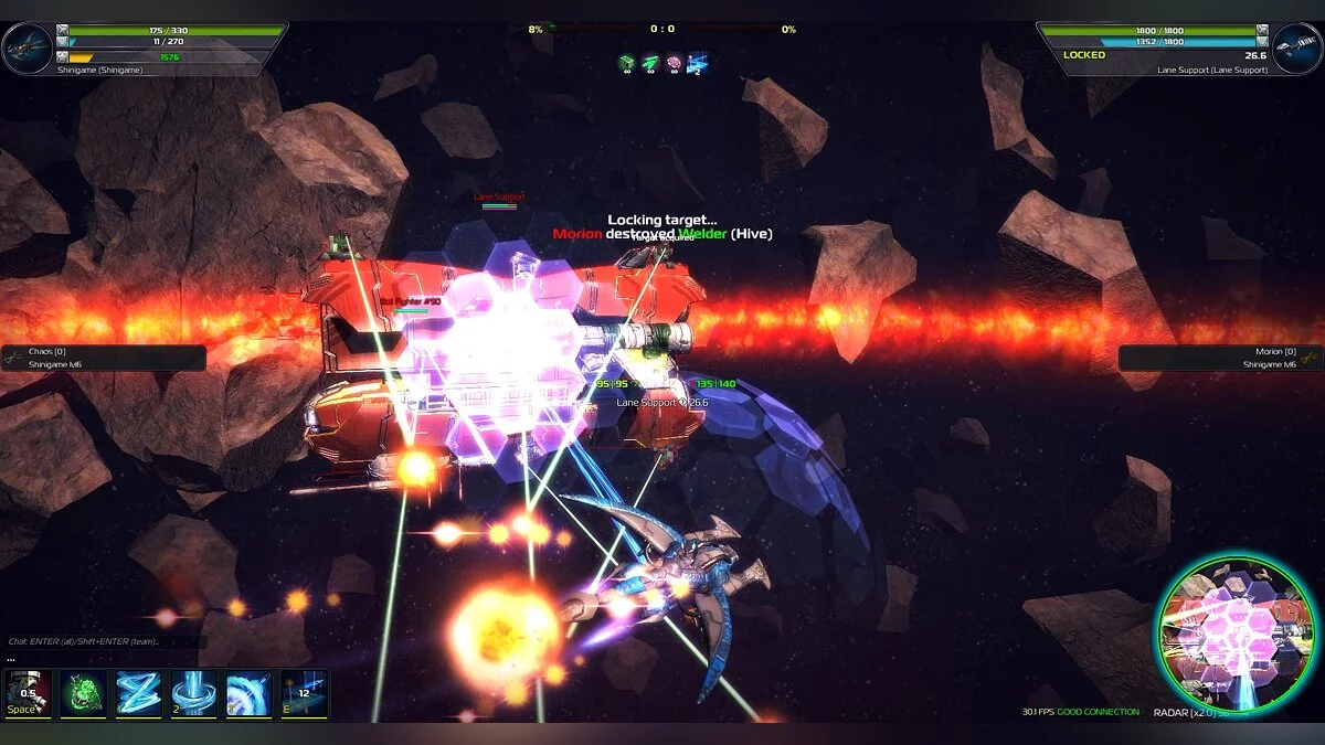 Скриншоты из CLR: Cannons Lasers Rockets