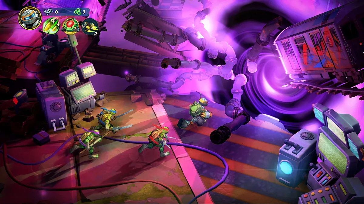 Скриншоты из Teenage Mutant Ninja Turtles: Splintered Fate