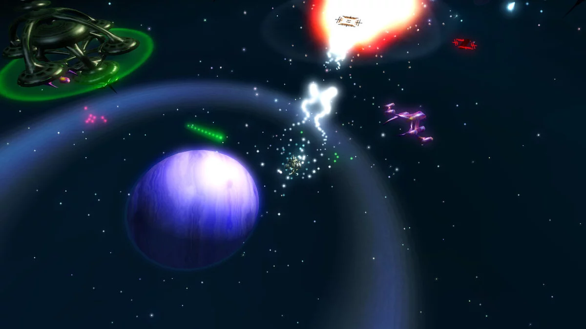 Скриншоты из Galactic Arms Race