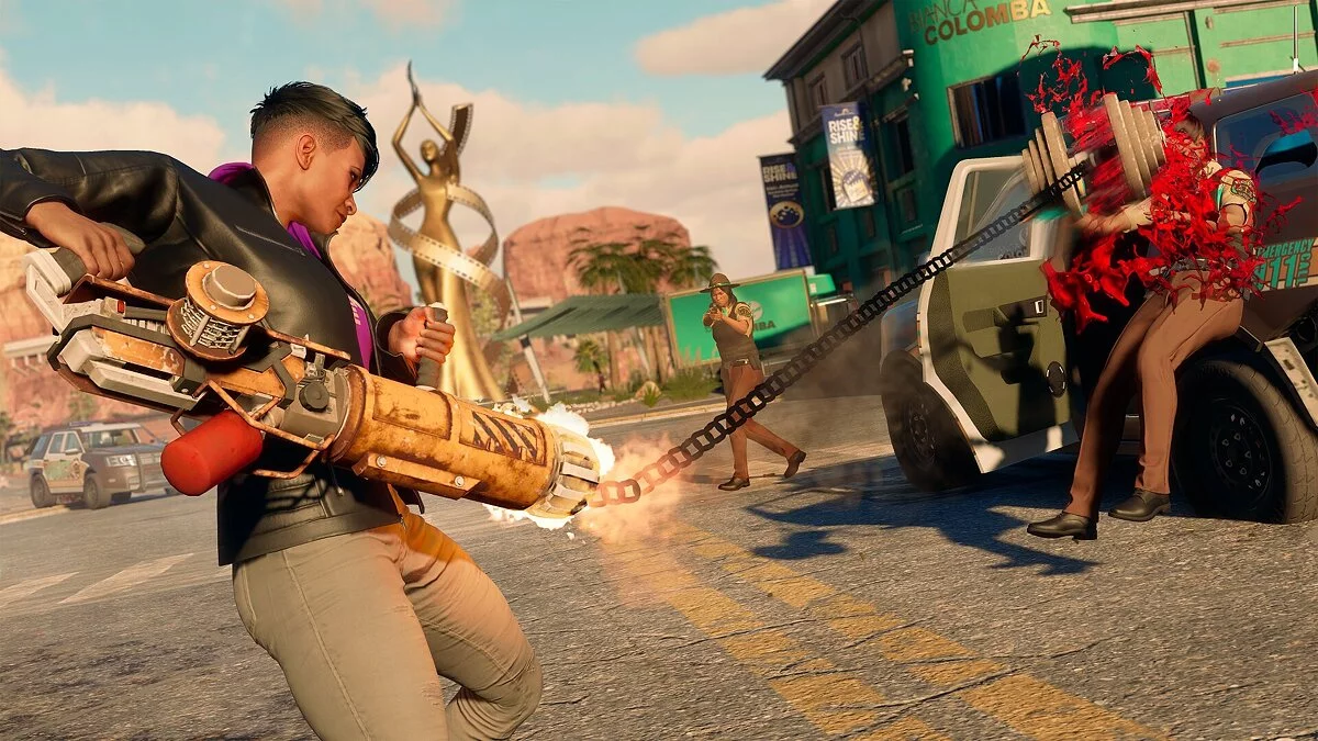 Скриншоты из Saints Row: The Heist & The Hazardous