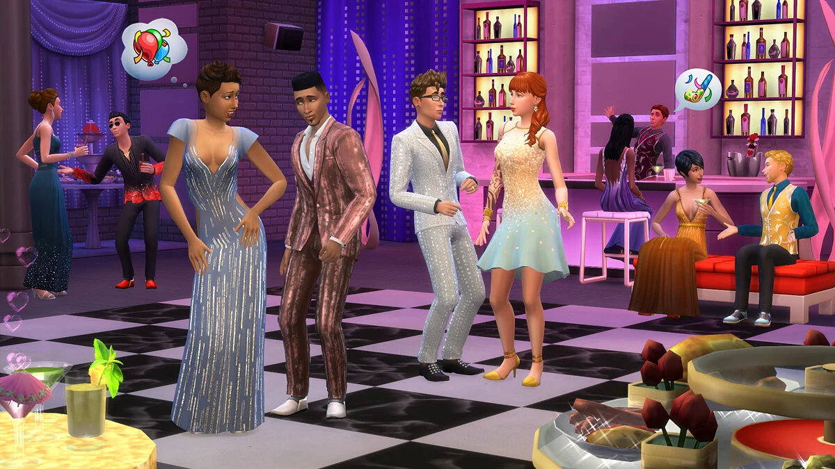 Скриншоты из The Sims 4: Luxury Party