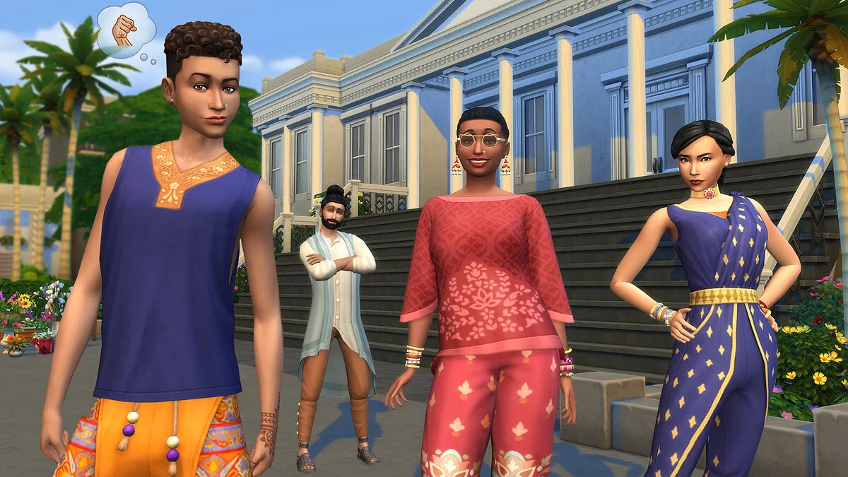 Скриншоты из The Sims 4: Fashion Street
