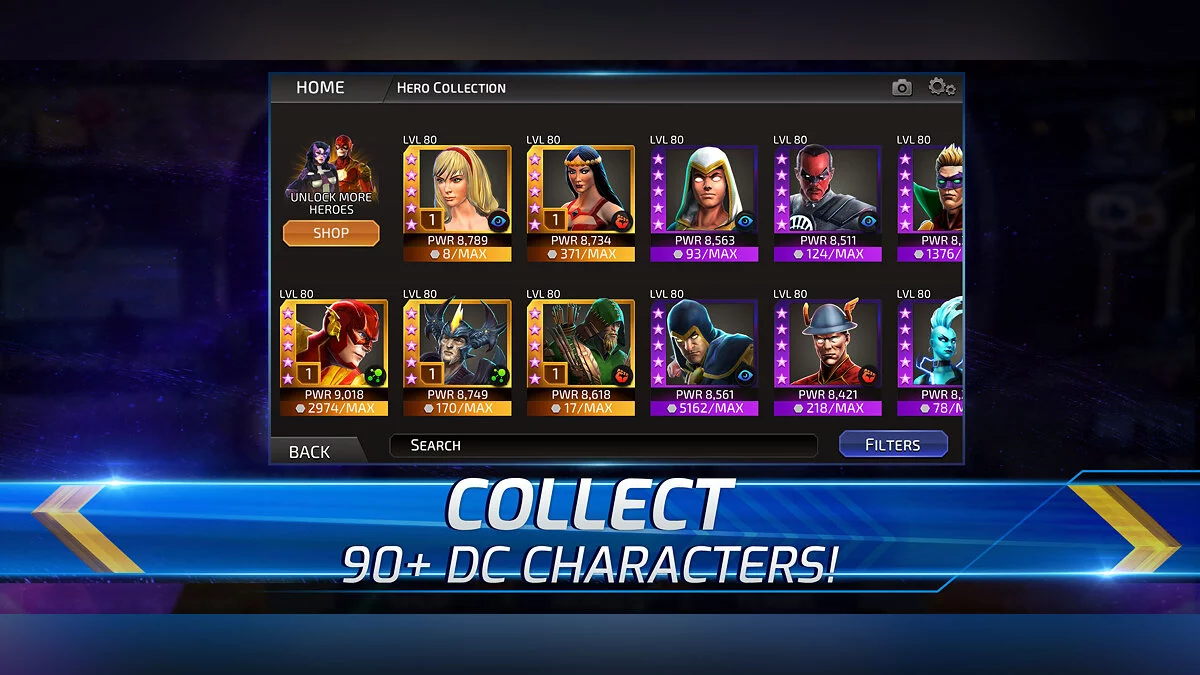 Скриншоты из DC Legends: Fight Super Heroes