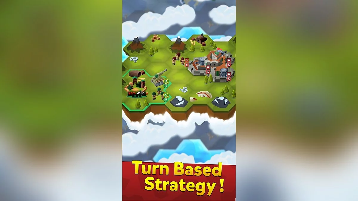 Скриншоты из War Hex: Army base & tactic