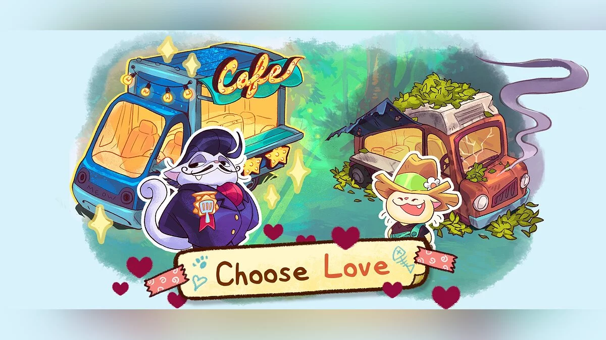 Скриншоты из Campfire Cat Cafe
