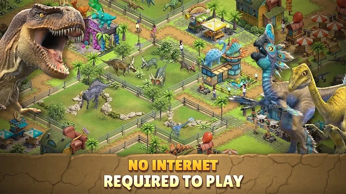 Скриншоты из Jurassic Dinosaur: Park Game