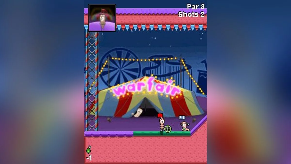 Скриншоты из Worms Golf