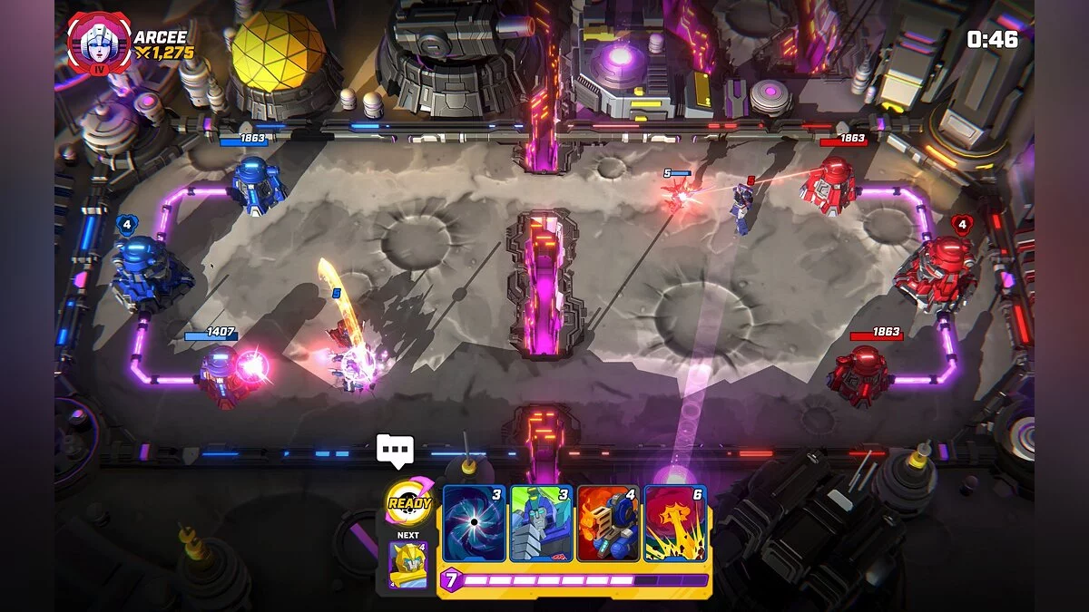 Скриншоты из Transformers: Tactical Arena