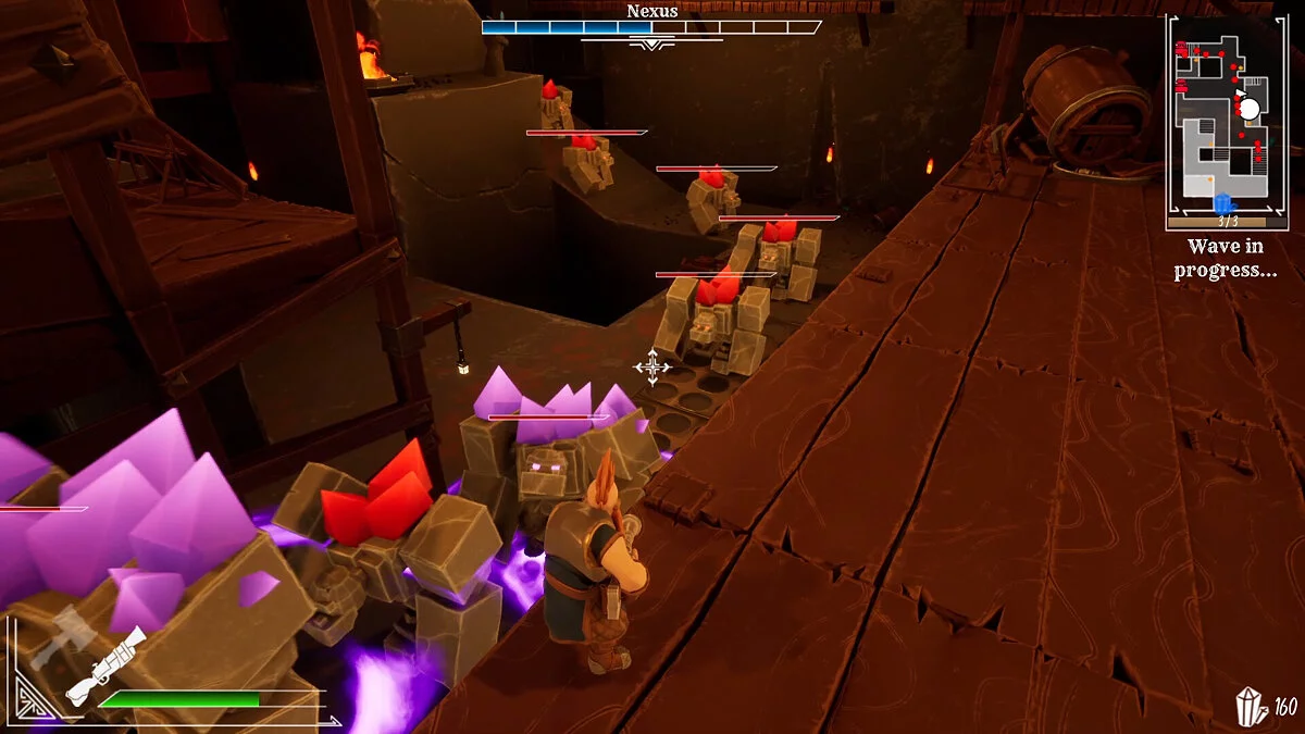 Скриншоты из Dwarfender