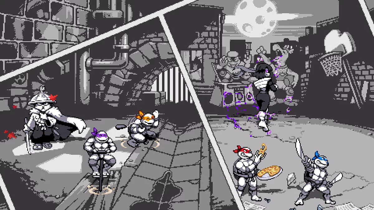 Скриншоты из Teenage Mutant Ninja Turtles: Shredder's Revenge - Dimension Shellshock