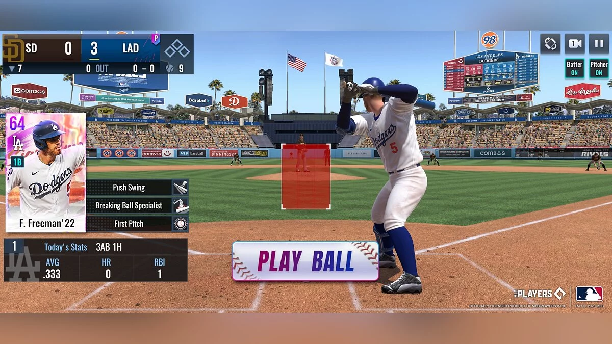 Скриншоты из MLB 9 Innings Rivals