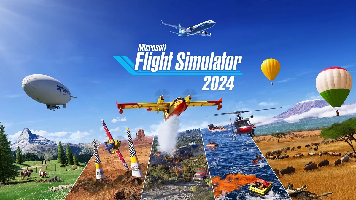Арт из Microsoft Flight Simulator 2024