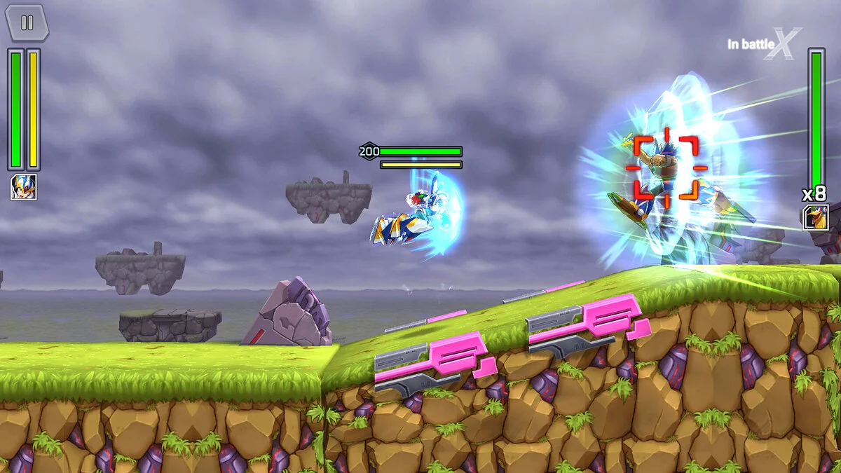 Скриншоты из Mega Man X DiVE Offline
