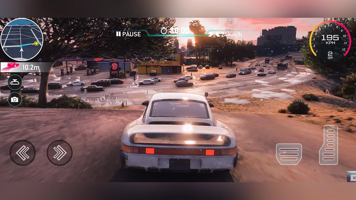Скриншоты из Real Car Driving Simulator 3d