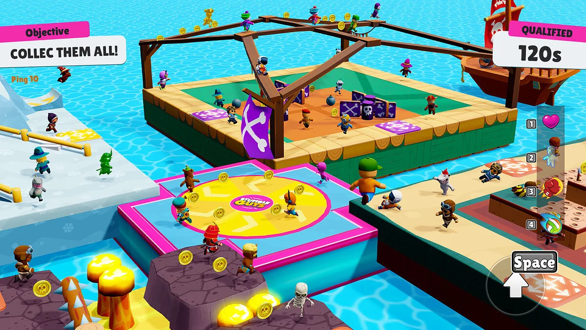 Скриншоты из Stumble Guys