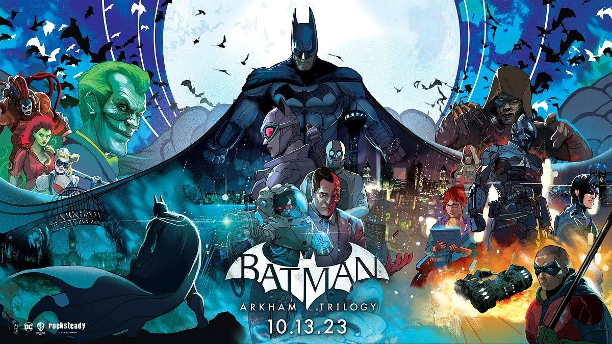 Арт из Batman: Arkham Trilogy