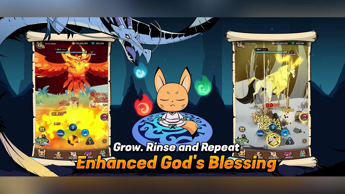 Скриншоты из Tailed Demon Slayer: RISE