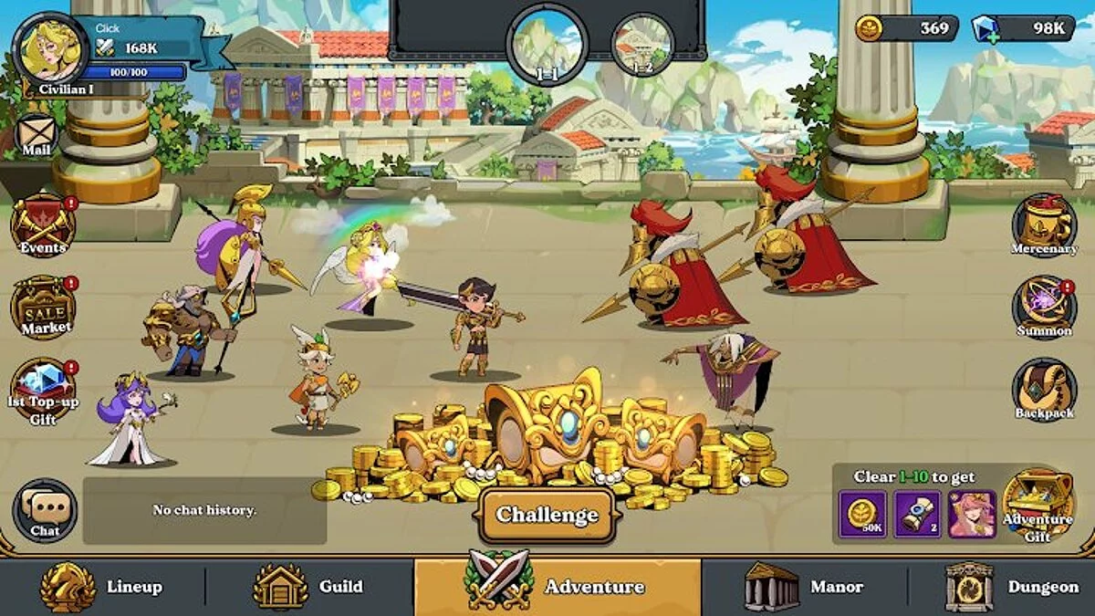 Скриншоты из Click Deity
