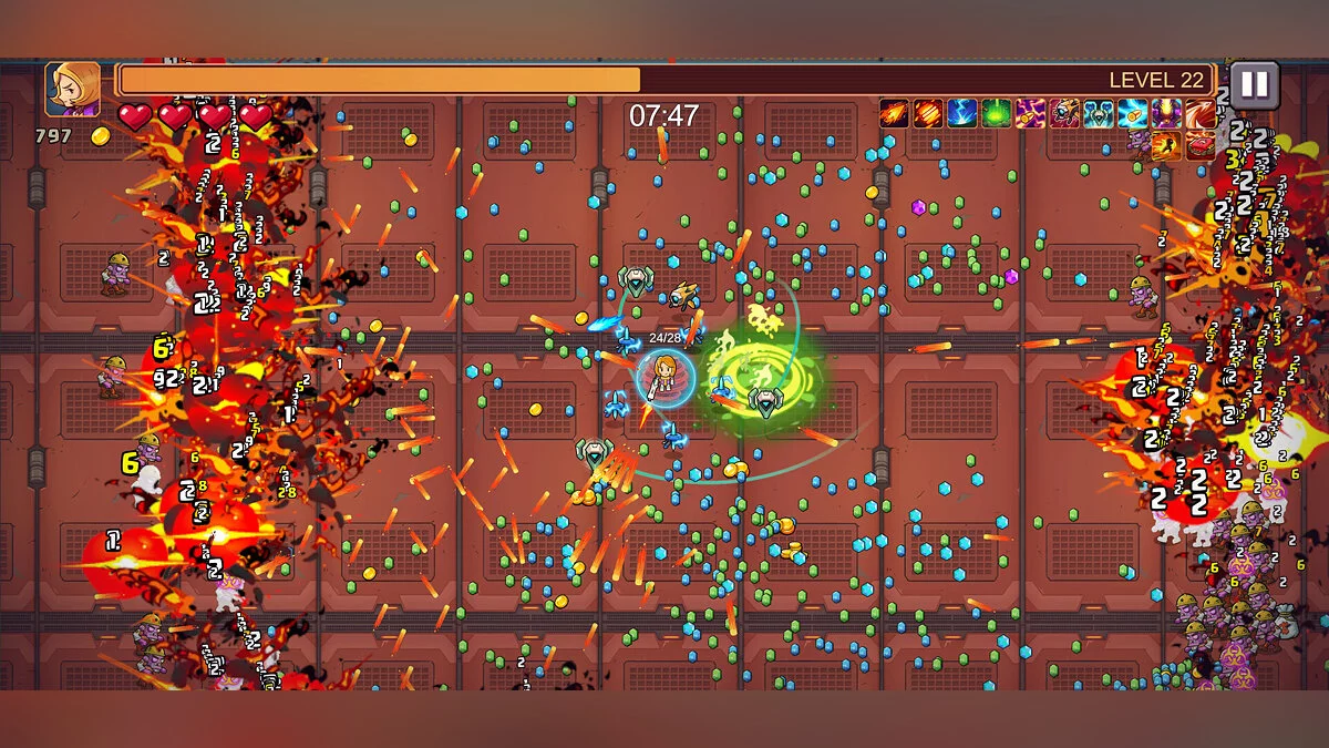 Скриншоты из Mars Survivors