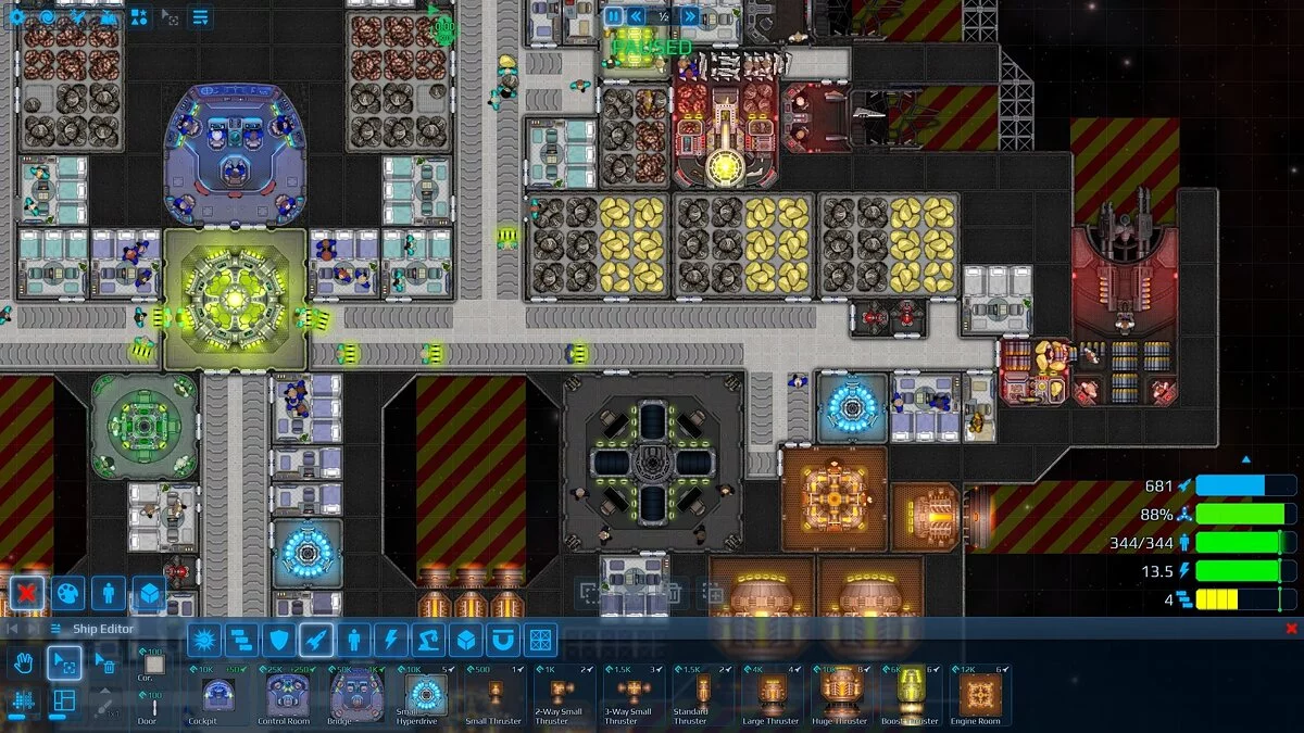 Скриншоты из Cosmoteer: Starship Architect & Commander