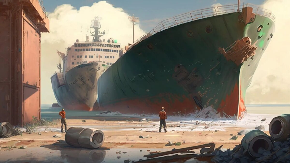 Ship Graveyard Simulator 2 - что это за игра, трейлер, системные  требования, отзывы и оценки, цены и скидки, гайды и прохождение, похожие  игры