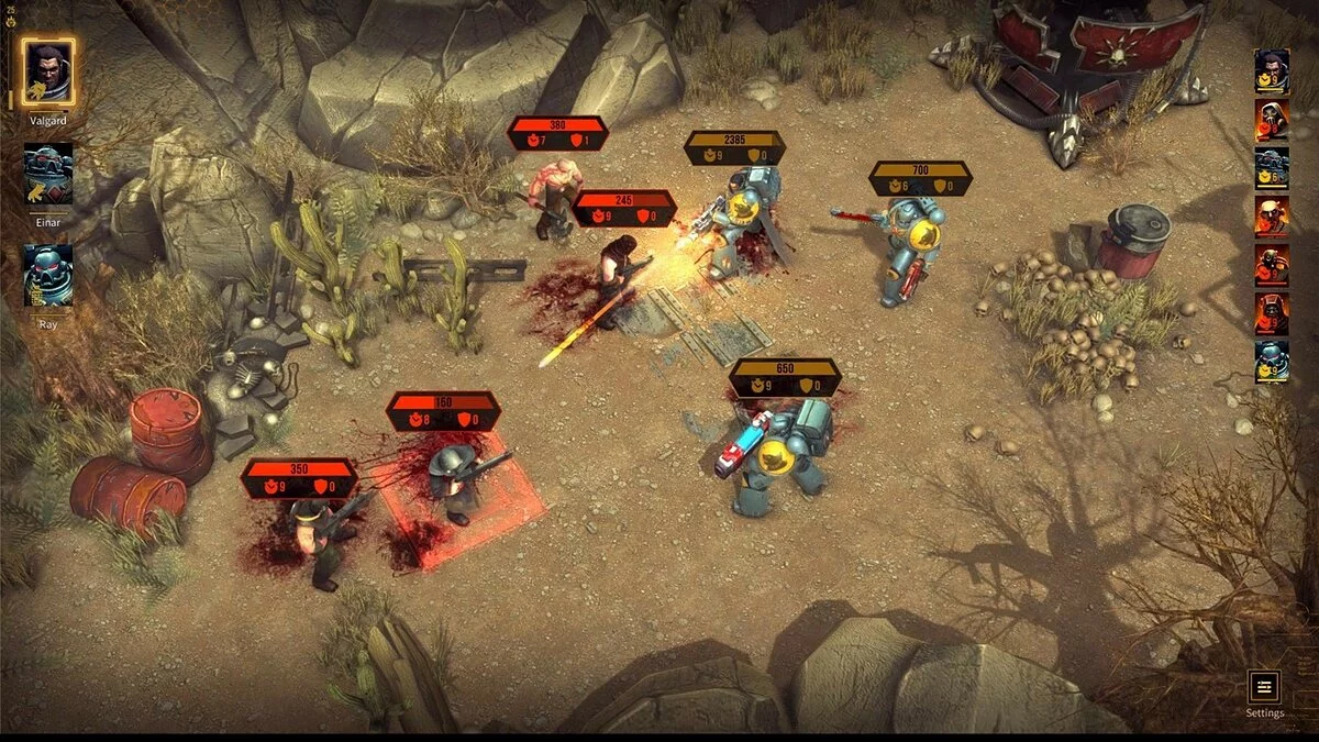 Скриншоты из Warhammer 40,000: Space Wolf