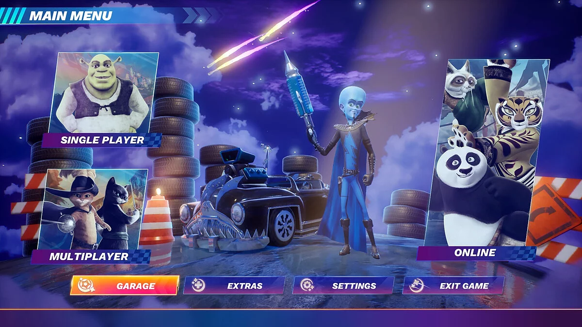 Скриншоты из DreamWorks All-Star Kart Racing