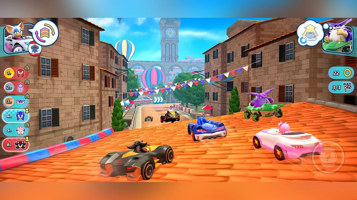 Скриншоты из Sonic Racing