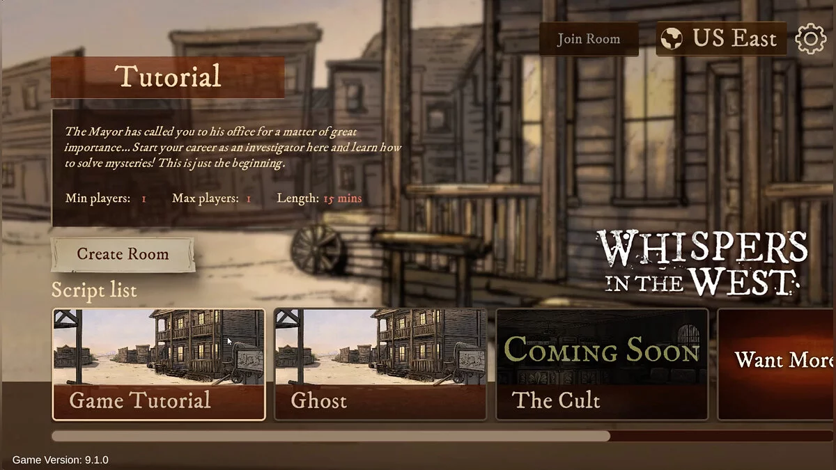 Скриншоты из Whispers in the West - Co-op Murder Mystery