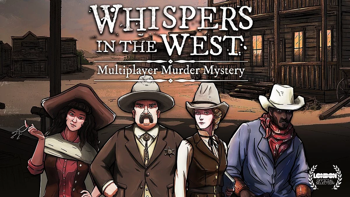 Арт из Whispers in the West - Co-op Murder Mystery