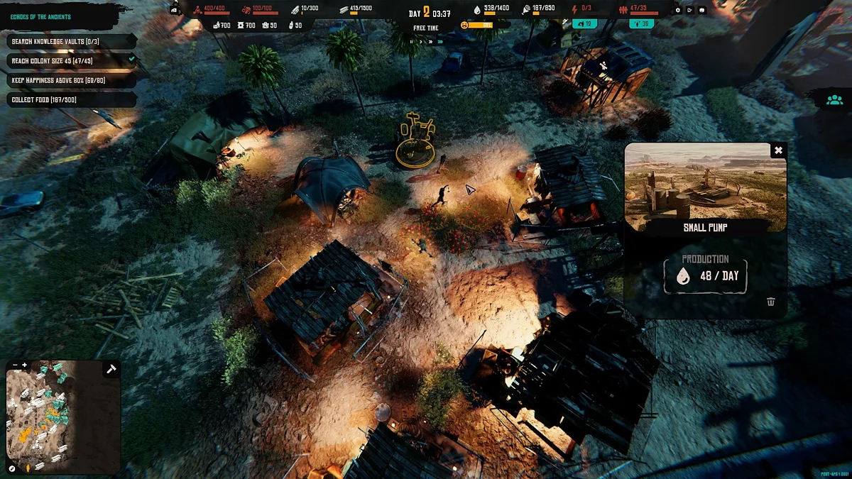 Скриншоты из Post-Apo Builder