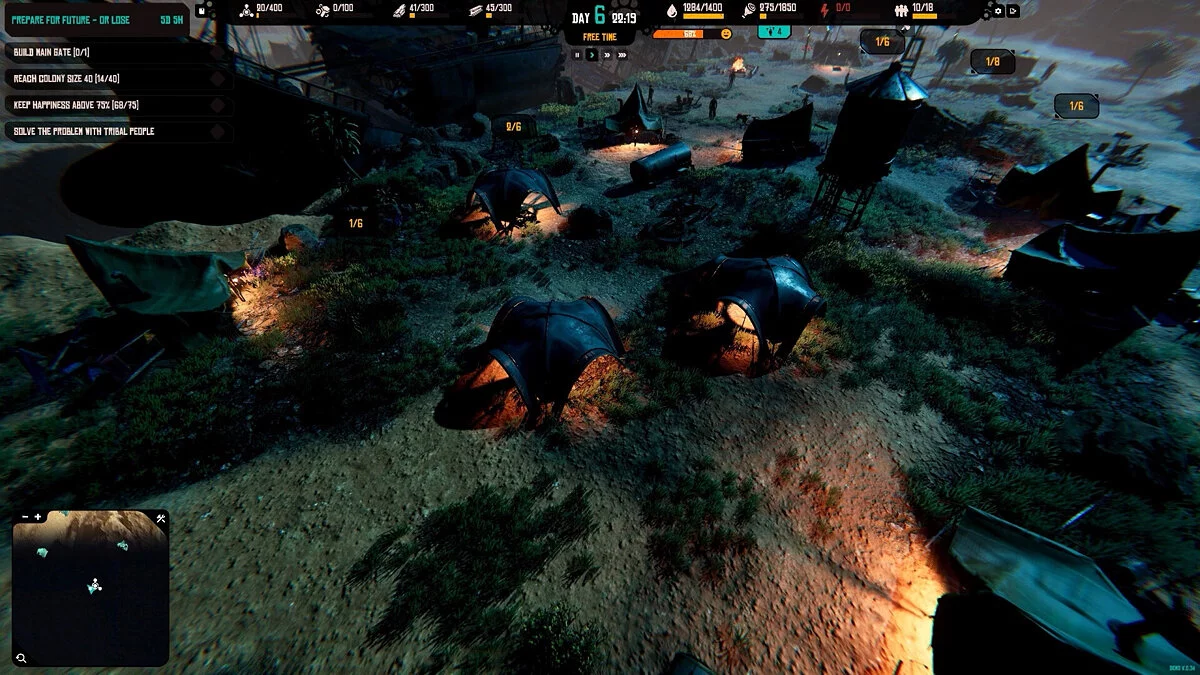 Скриншоты из Post-Apo Builder: Prologue
