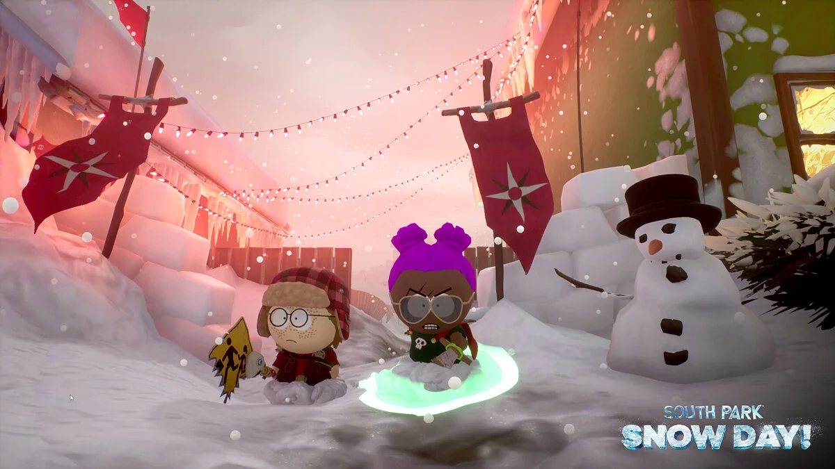 Скриншоты из South Park: Snow Day!
