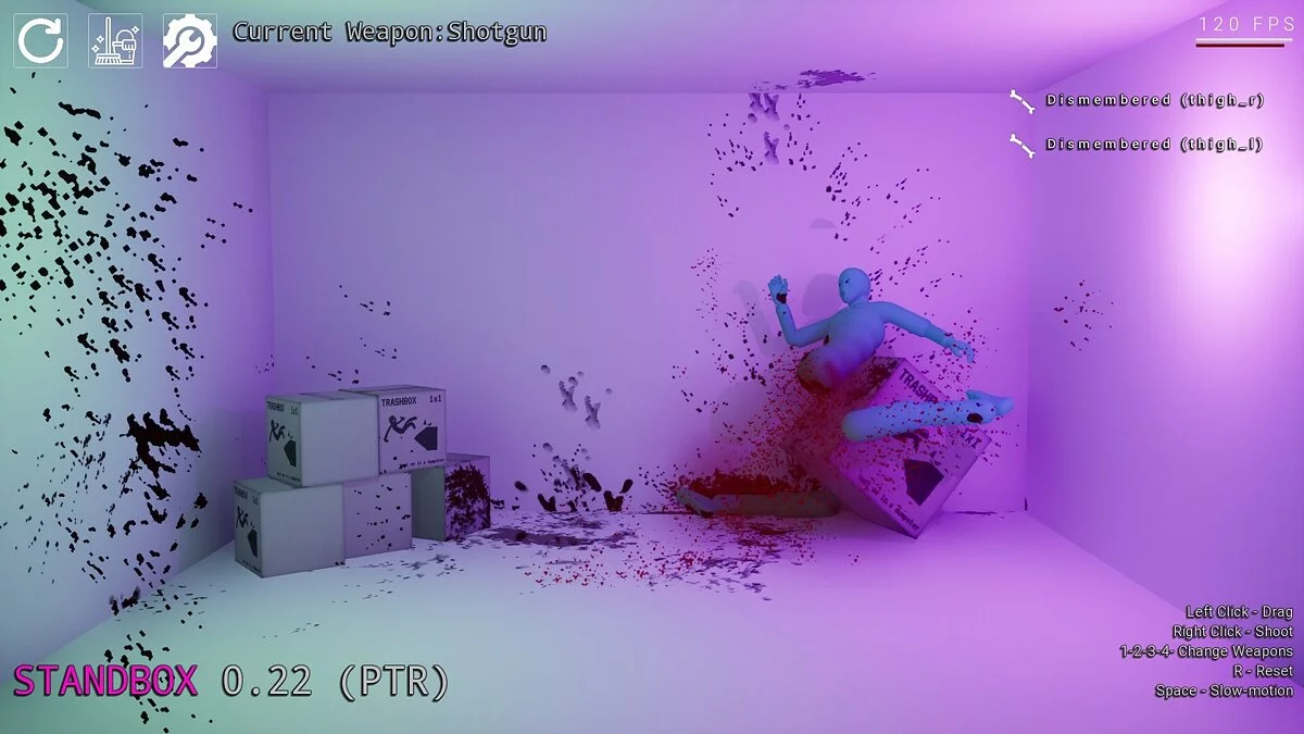 Скриншоты из STANDBOX