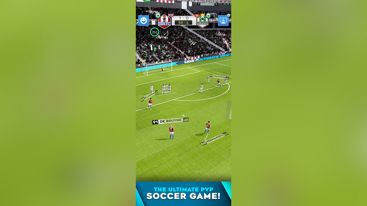 Ultimate Draft Soccer - что это за игра, трейлер, системные требования,  отзывы и оценки, цены и скидки, гайды и прохождение, похожие игры