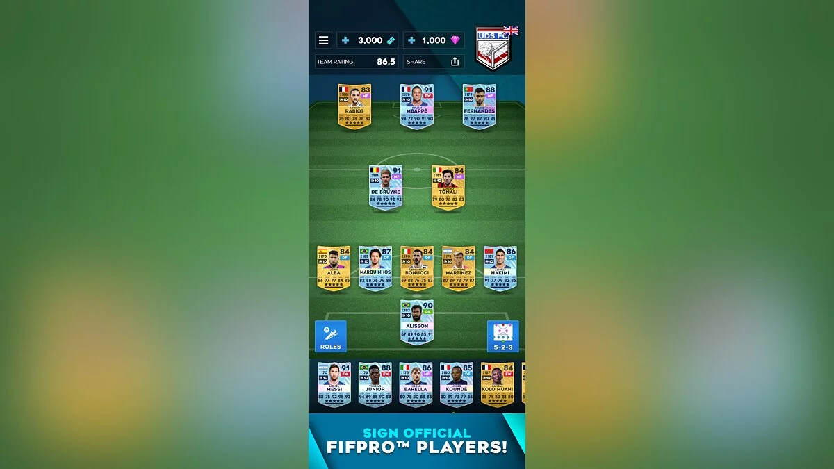Скриншоты из Ultimate Draft Soccer