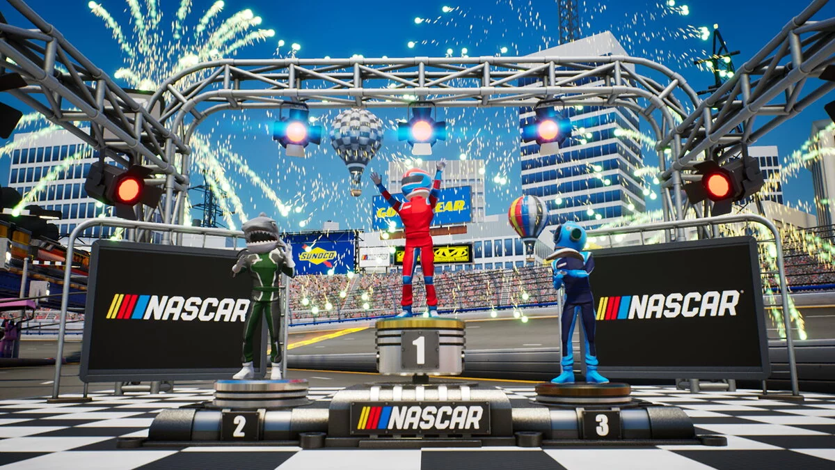 Скриншоты из NASCAR Arcade Rush