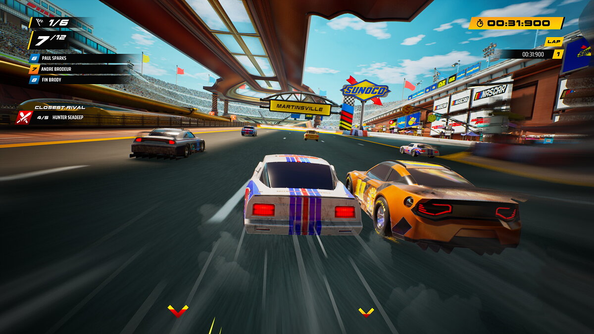 Вышла NASCAR Arcade Rush — новая гонка с широким автопарком, кастомизацией  машин и мультиплеером