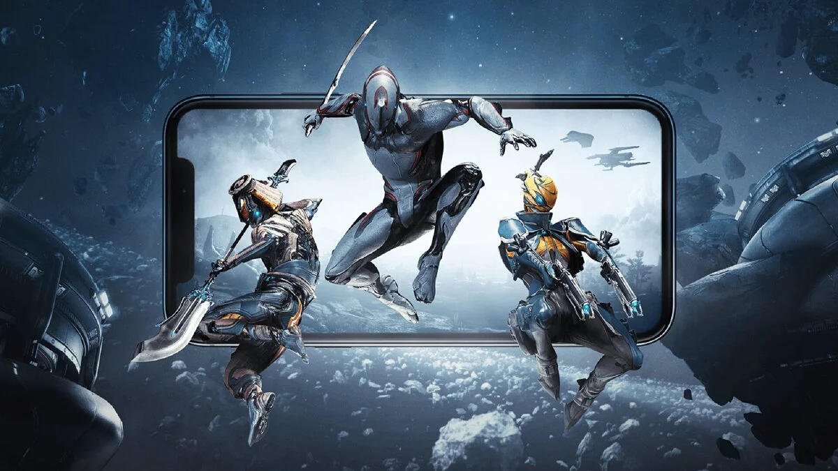 Арт из Warframe Mobile