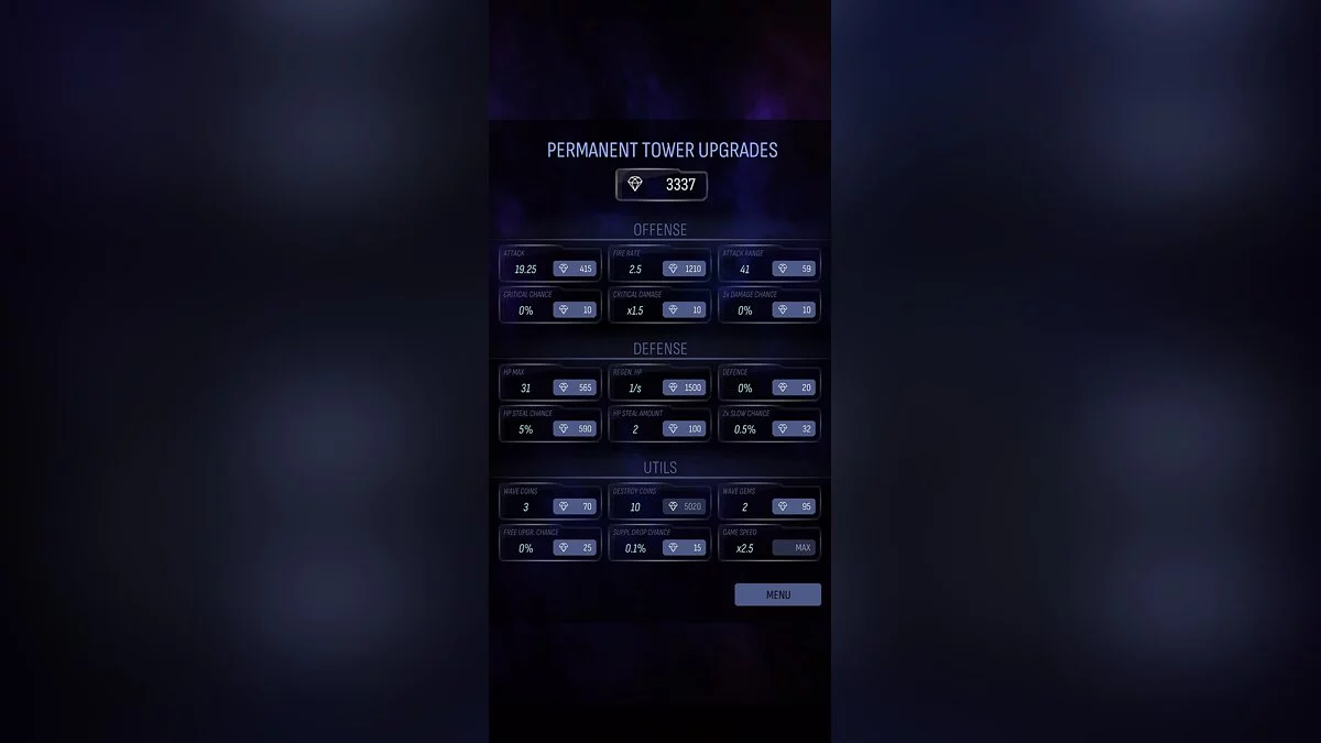 Скриншоты из Lone Space Tower Defense
