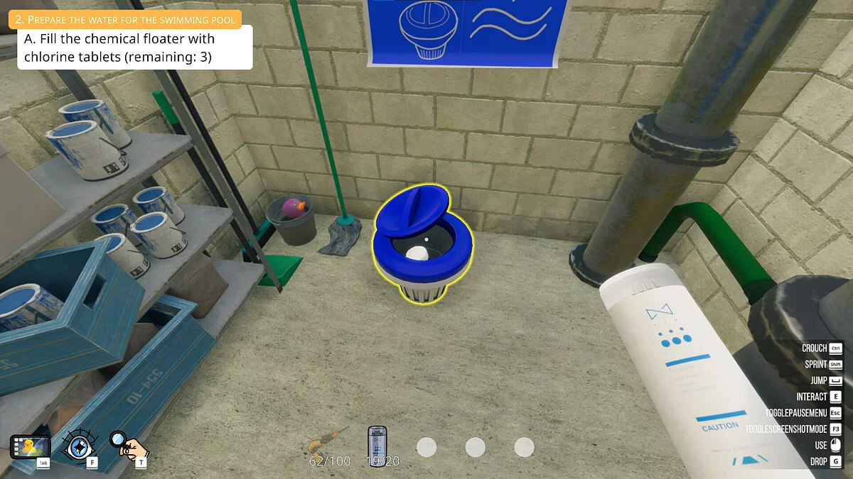 Скриншоты из Pool Cleaning Simulator